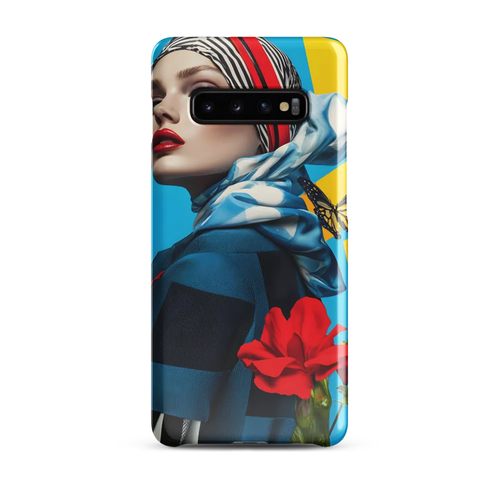 Vibrance and Elegance in Fashion | Phone Case |  S10 Plus | Snap Case | Glossy