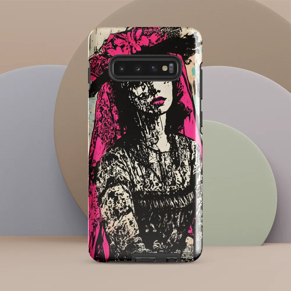 Veiled Beauty | Phone Case |  S10 Plus | Tough Case | Glossy