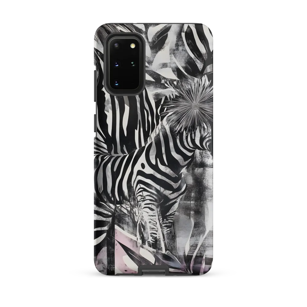 Zebra in the Jungle of Illusions | Phone Case |  S20 Plus | Tough Case | Matte
