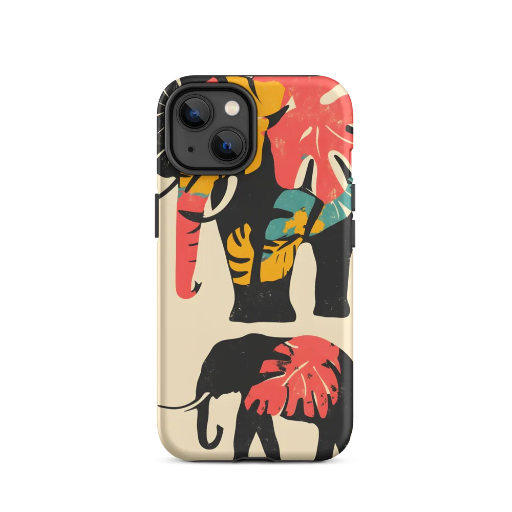 Tropical Elegance: The Elephant's Dance