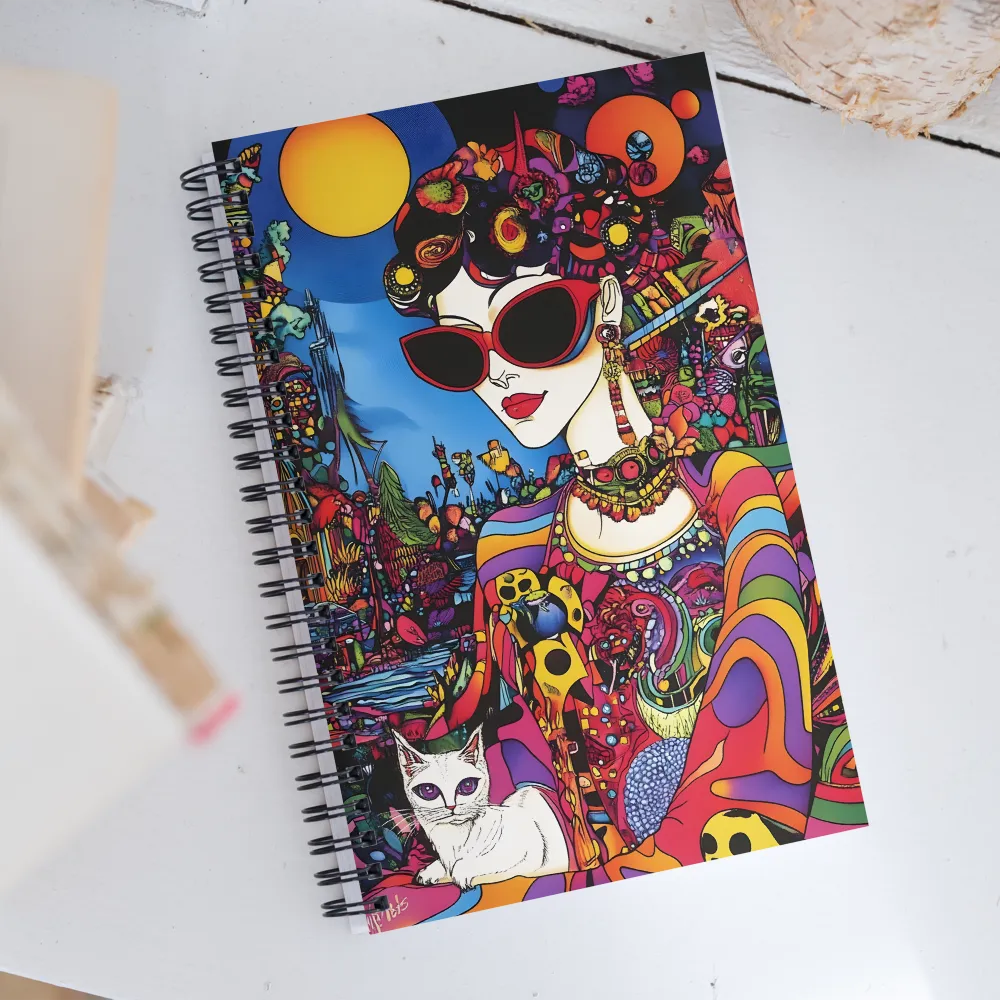 Whimsy in Color | Spiral Notebook