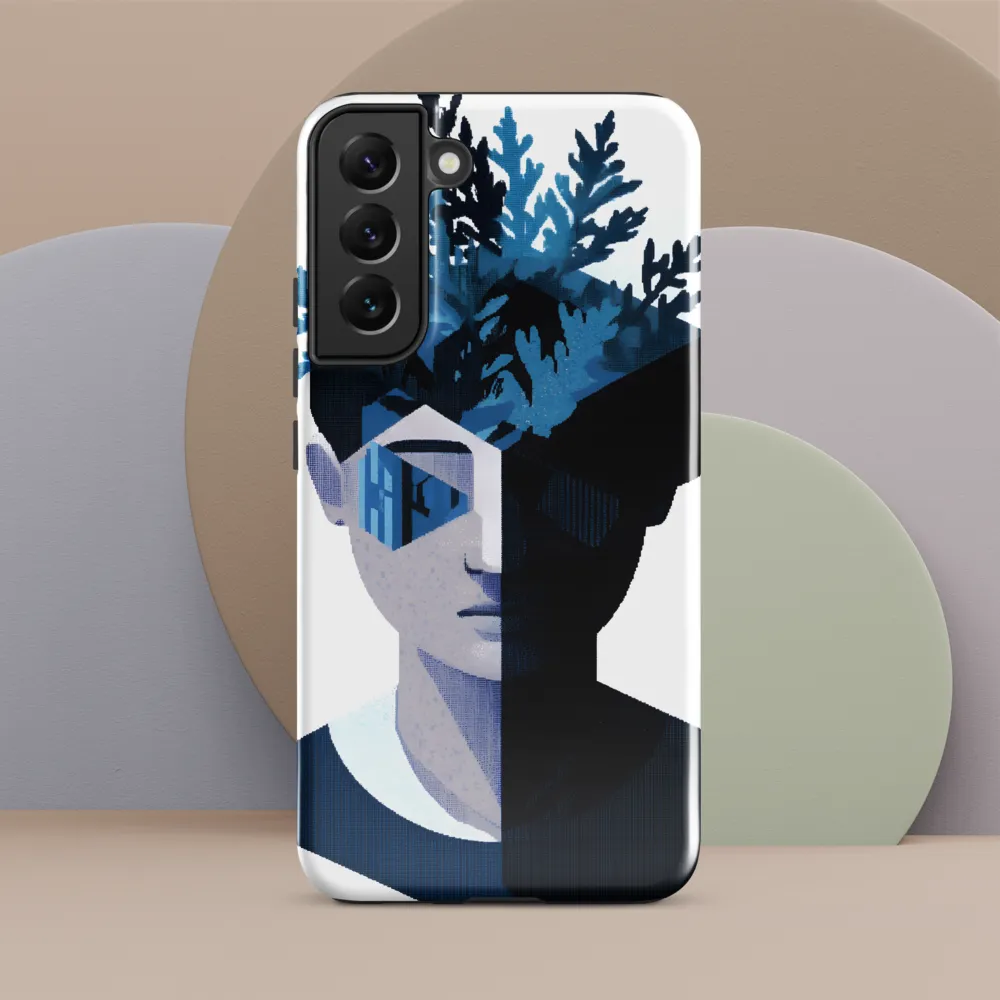 Nature's Reflection in a Surreal Portrait