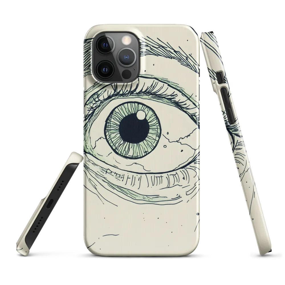 Observant Gaze | Phone Case |  12 Pro Max | Snap Case | Glossy