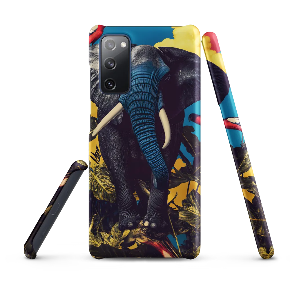 Elephant Dreams in Vibrant Colors | Phone Case |  S20 FE | Snap Case | Matte