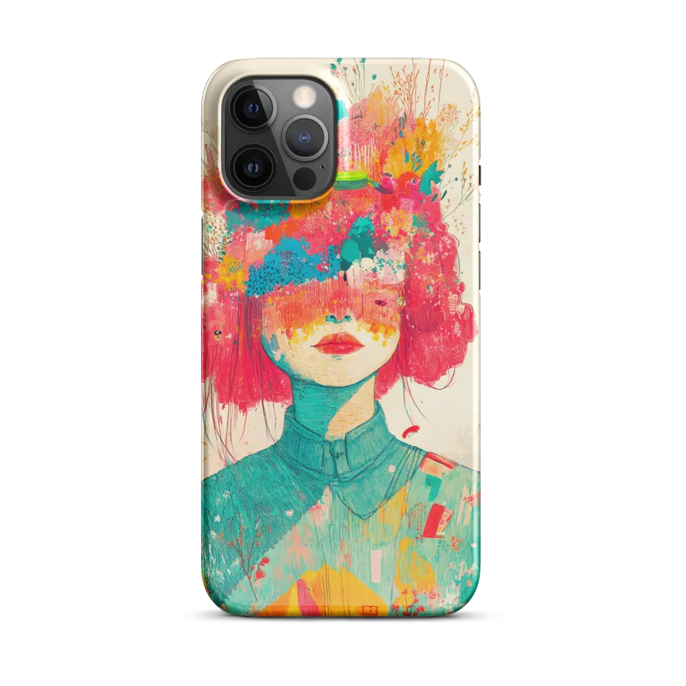 Whimsical Floral Portrait