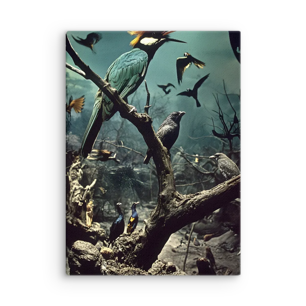 Whispers of the Avian Realm | Thin Canvas | 20″×28″