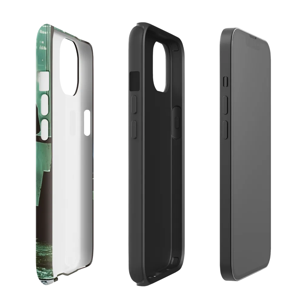 Silent Contemplation in a Futuristic Dystopia | Phone Case |  13 | Tough Case | Matte