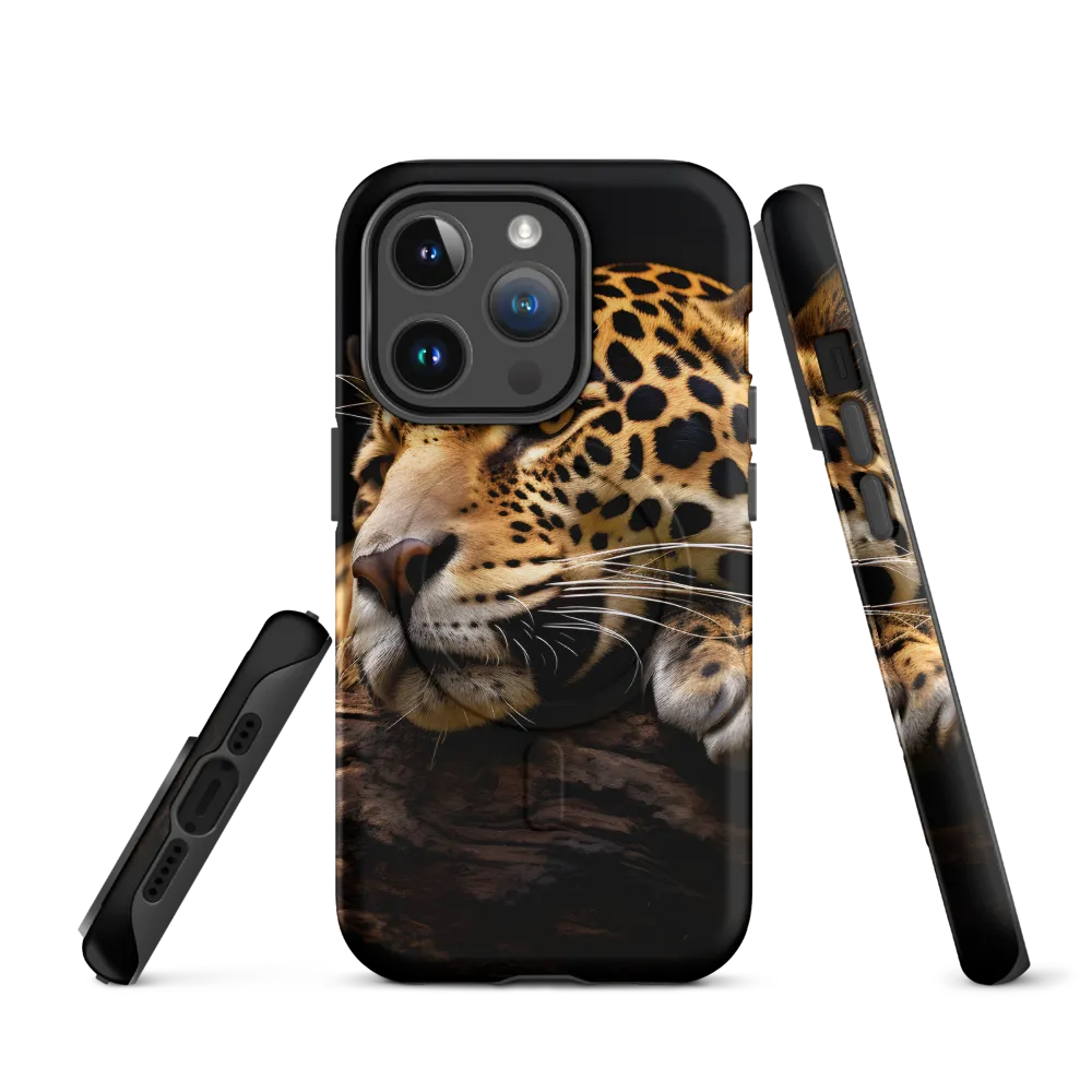Tranquil Majesty: The Resting Leopard