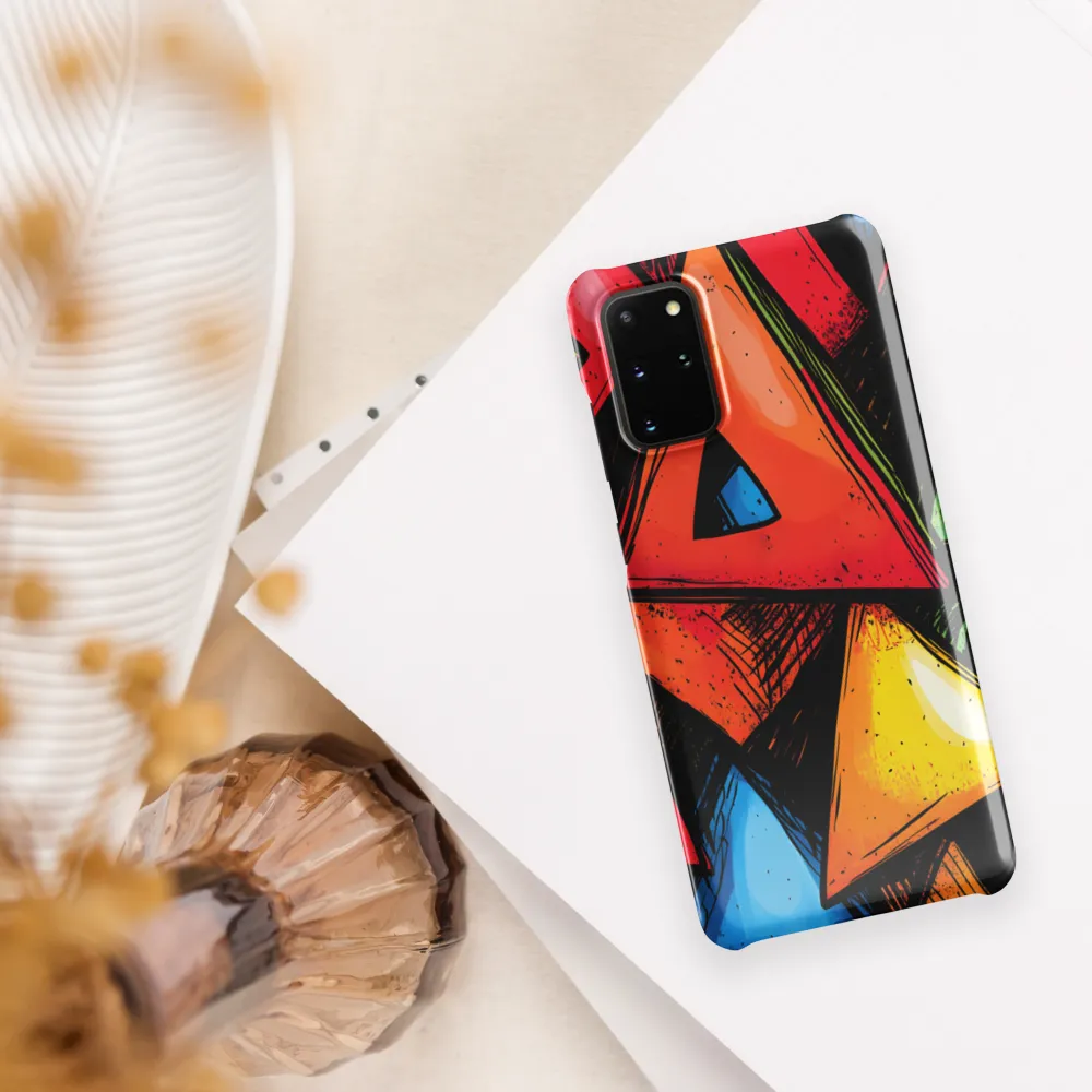 Vibrant Triangles in Abstract Harmony