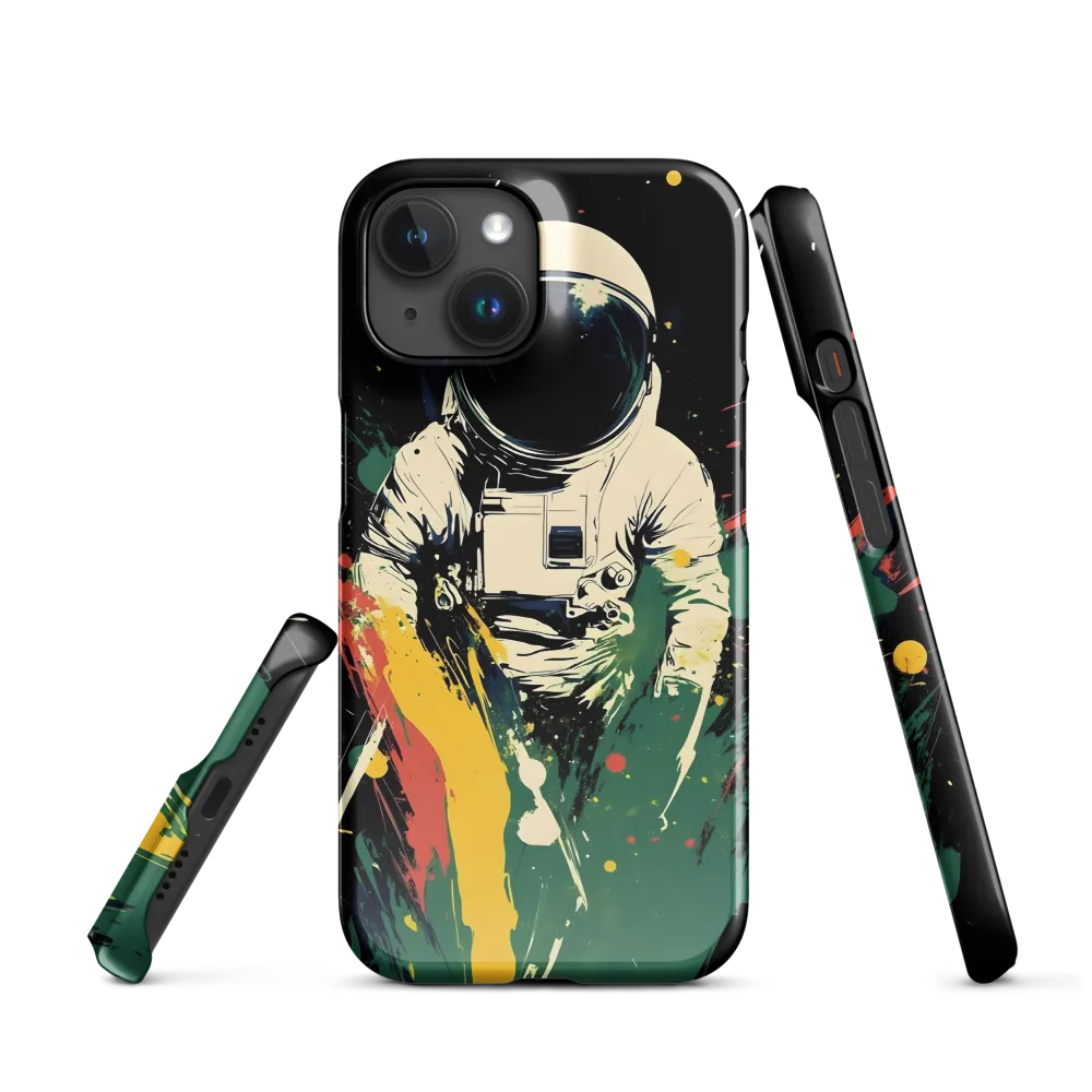 Cosmic Splash: The Astronaut's Journey