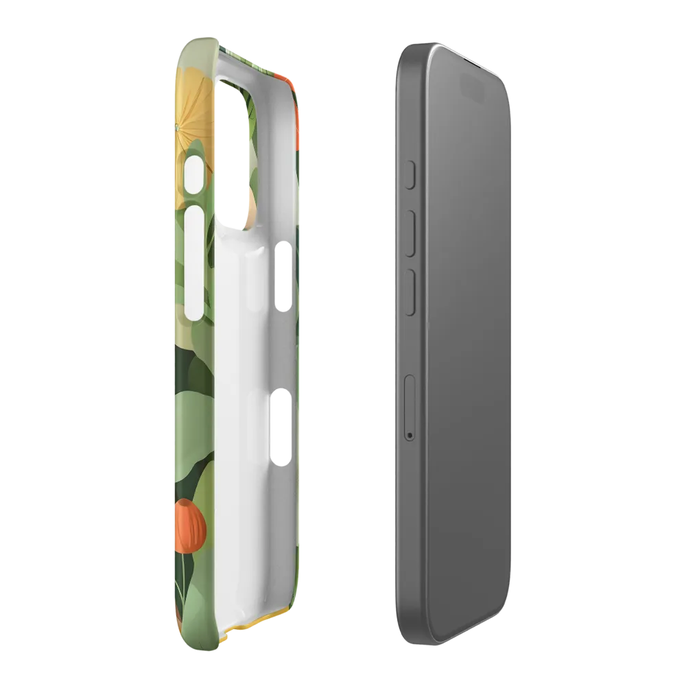 Nature's Serenity: A Modern Portrait | Phone Case |  16 Pro | Snap Case | Matte