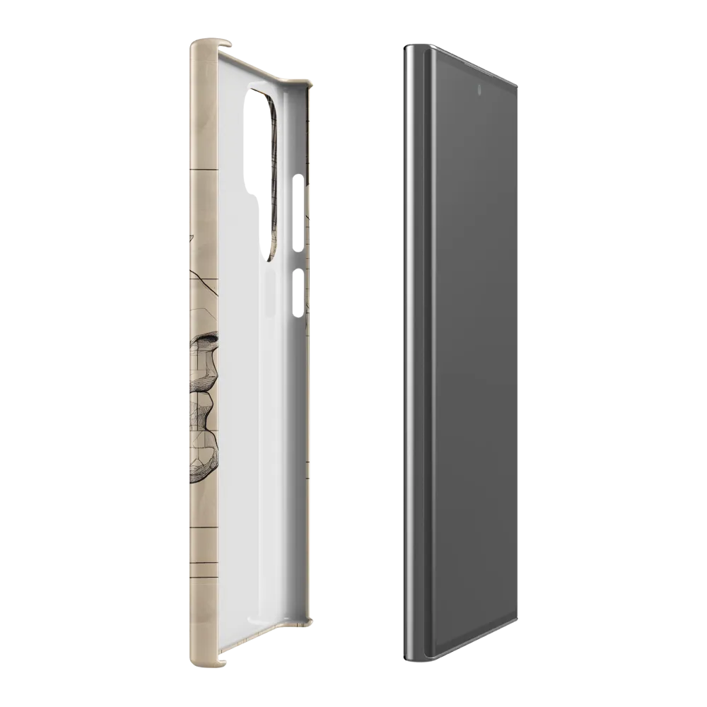Geometric Reverie | Phone Case |  S22 Ultra | Snap Case | Matte