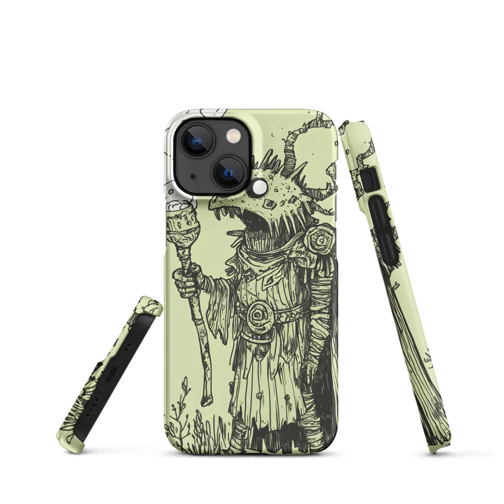 The Enigmatic Sorcerer of the Undergrowth | Phone Case |  13 Mini | Snap Case | Matte