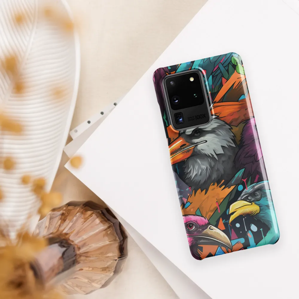 Avian Vortex: A Celebration of Color and Form