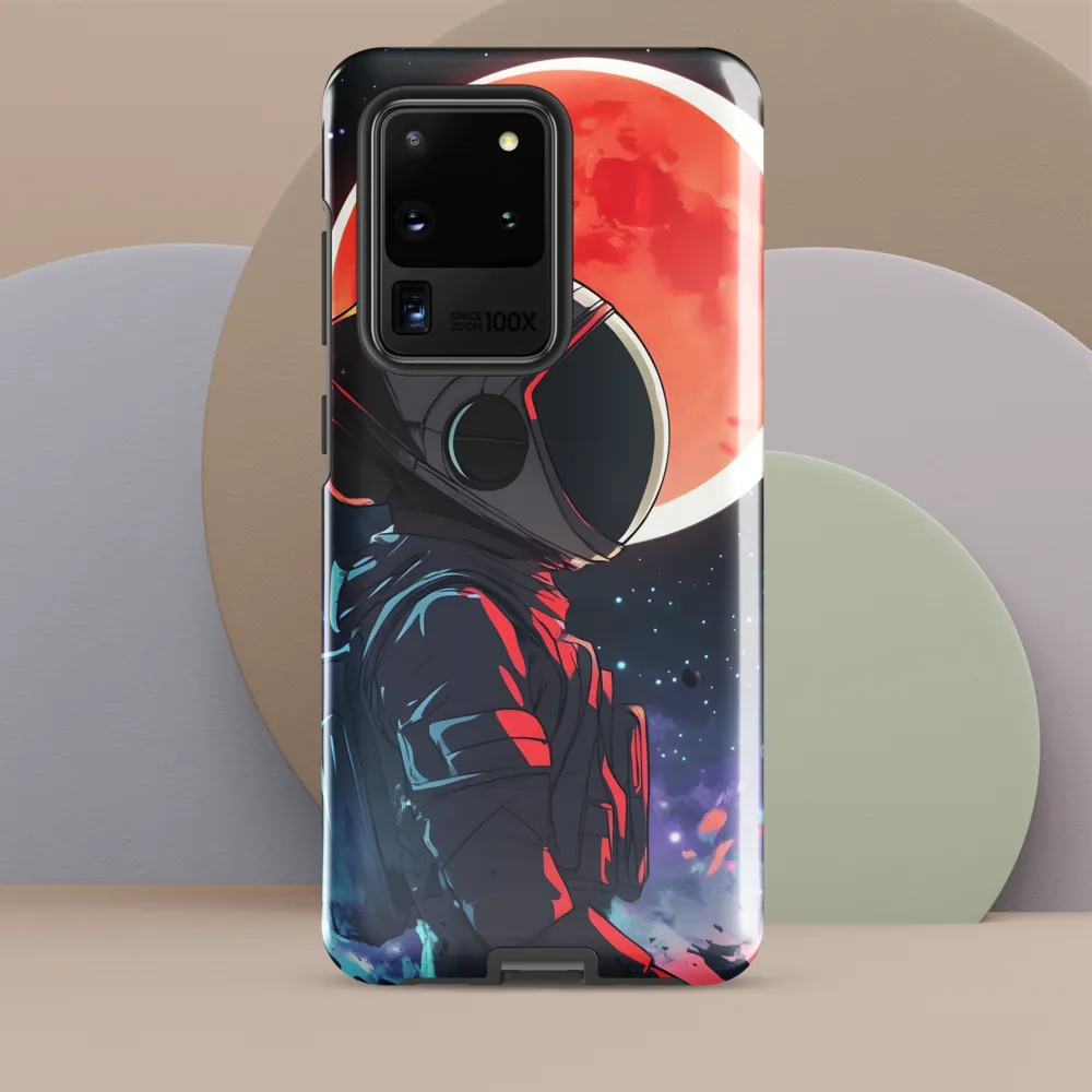Celestial Voyage: The Dream of an Astronaut | Phone Case |  S20 Ultra | Tough Case | Glossy