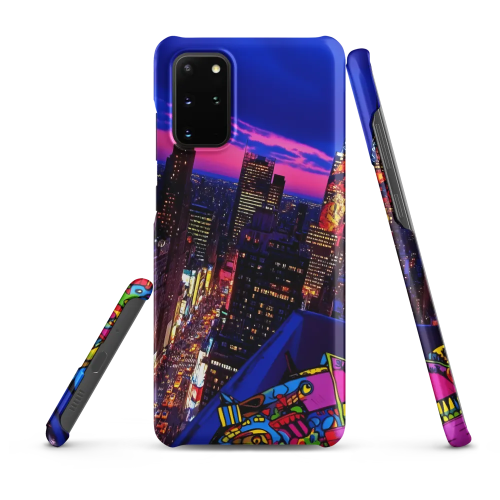 Neon Twilight: A City in Vibrance