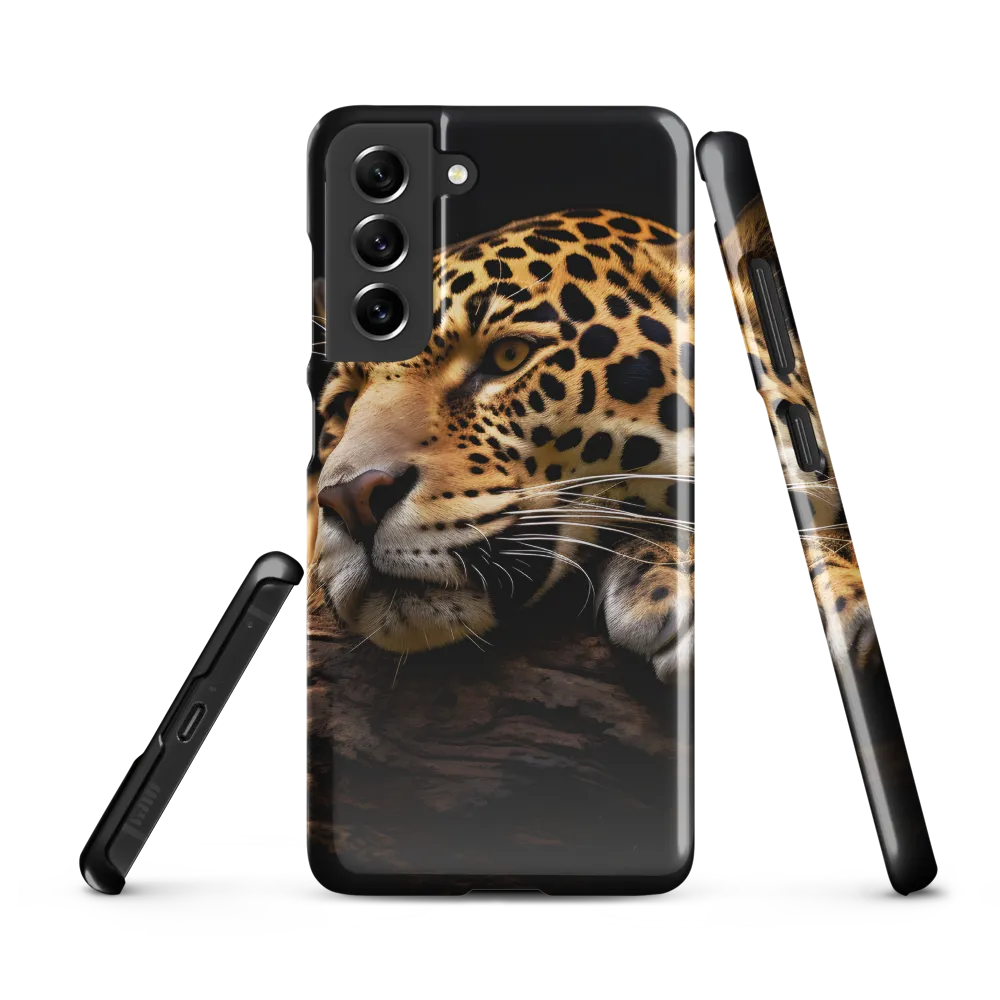 Tranquil Majesty: The Resting Leopard
