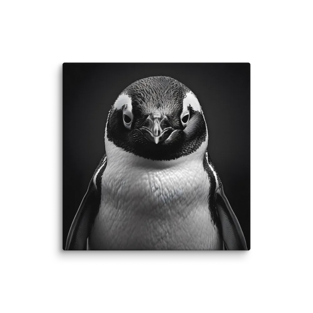 Majestic Penguin Portrait | Canvas | 32″×32″