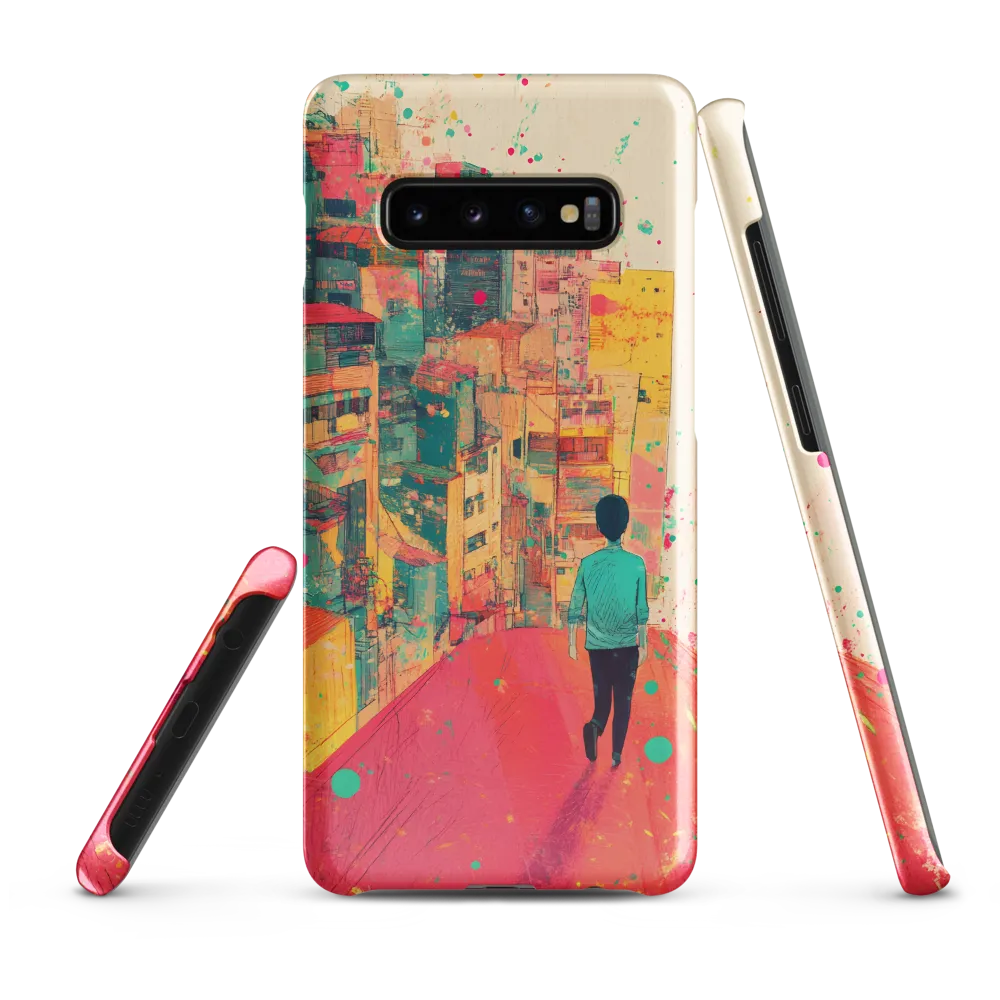 Urban Dreams: A Journey Through Color | Phone Case |  S10 Plus | Snap Case | Glossy