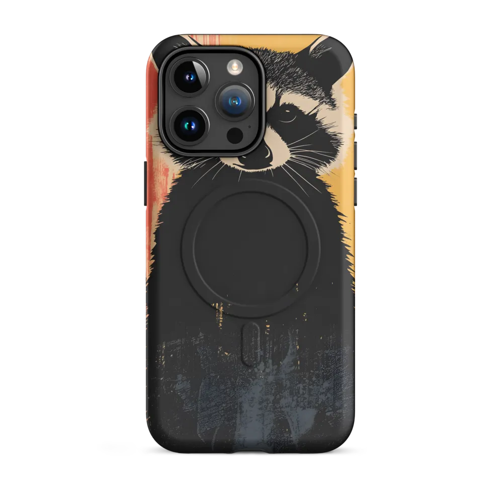 Whimsical Raccoon Portrait
