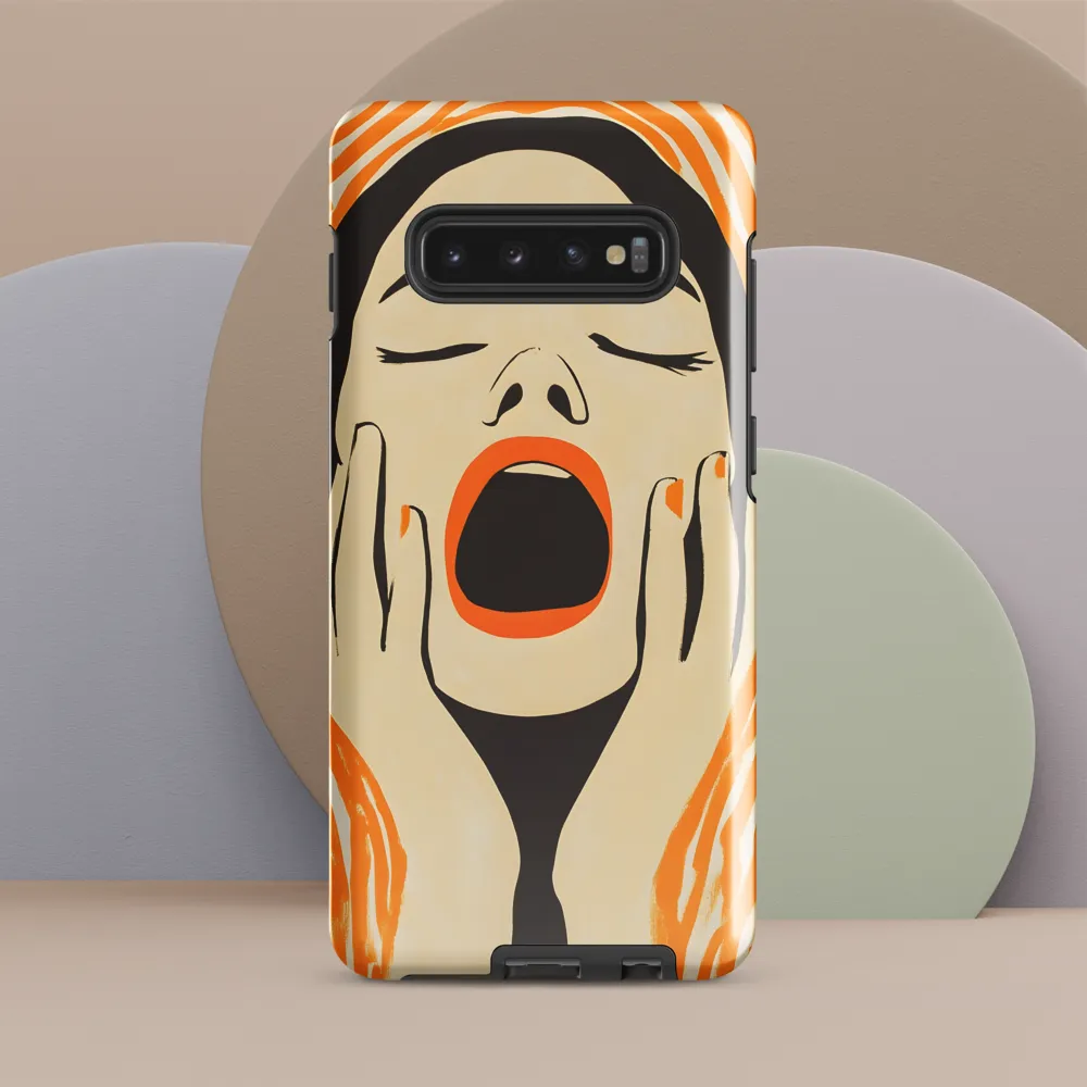 Echoes of Despair | Phone Case |  S10 Plus | Tough Case | Glossy