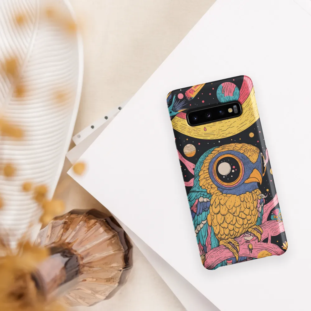 Whimsical Cosmic Owl