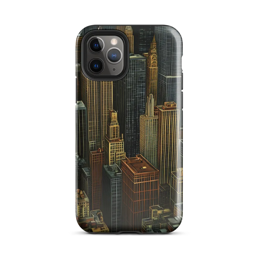 Urban Elegance: A Golden Cityscape
