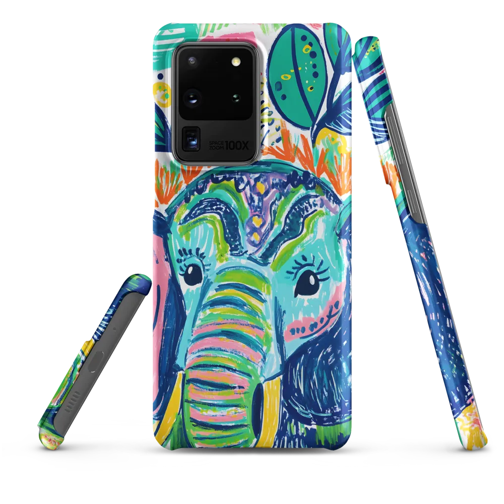 Whimsical Elephant Portrait