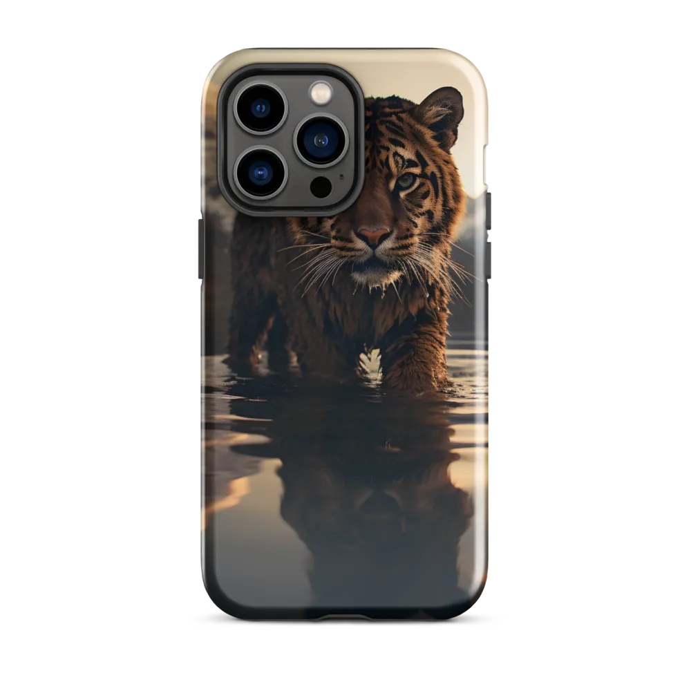 Majestic Reflection: The Tiger's Domain