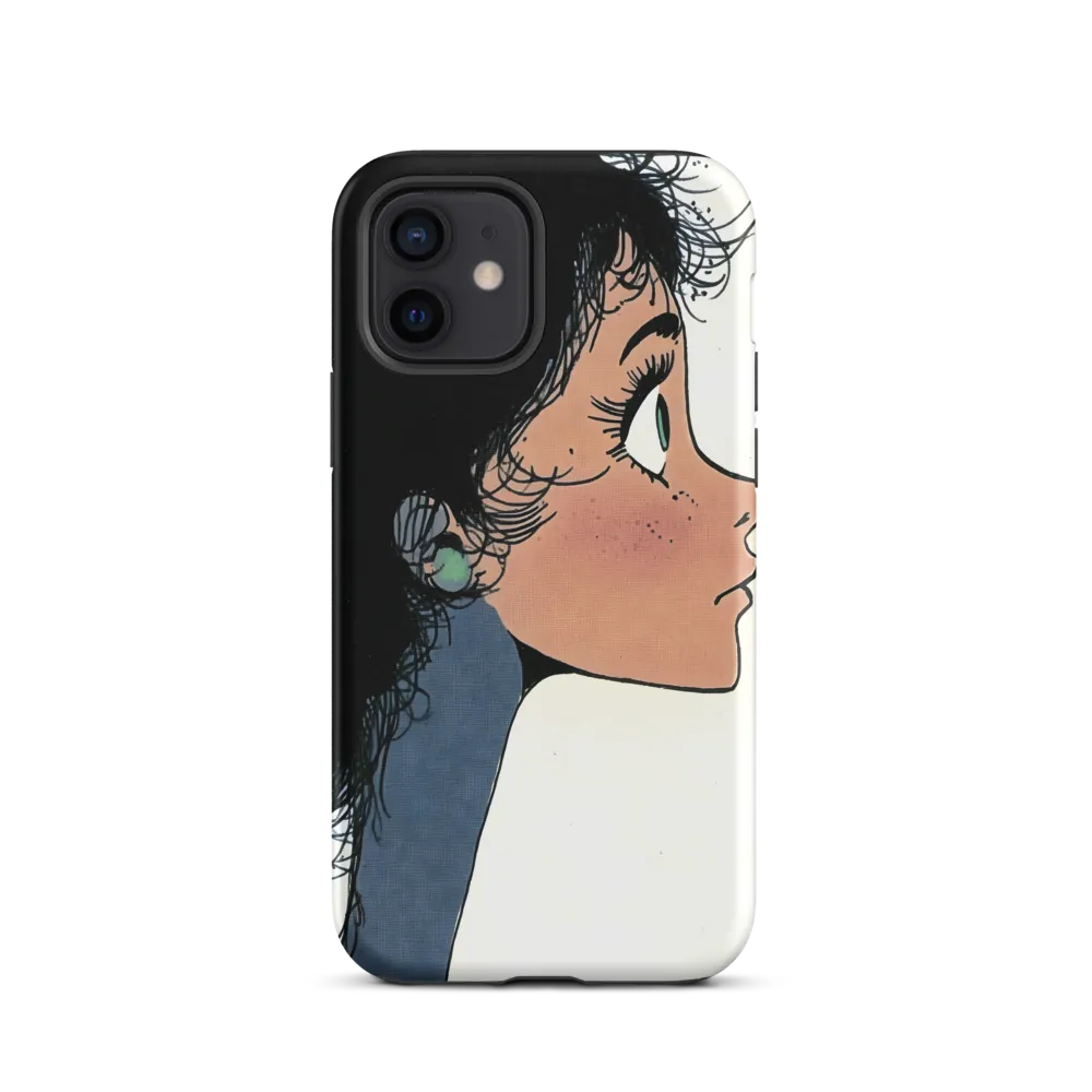 Whispers of Contemplation | Phone Case |  12 | Tough Case | Matte