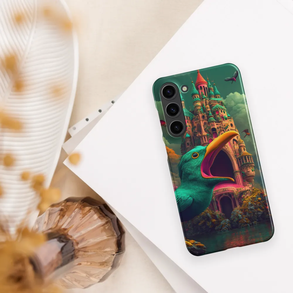 The Enchanted Castle and the Chattering Bird | Phone Case |  S23 Plus | Snap Case | Matte