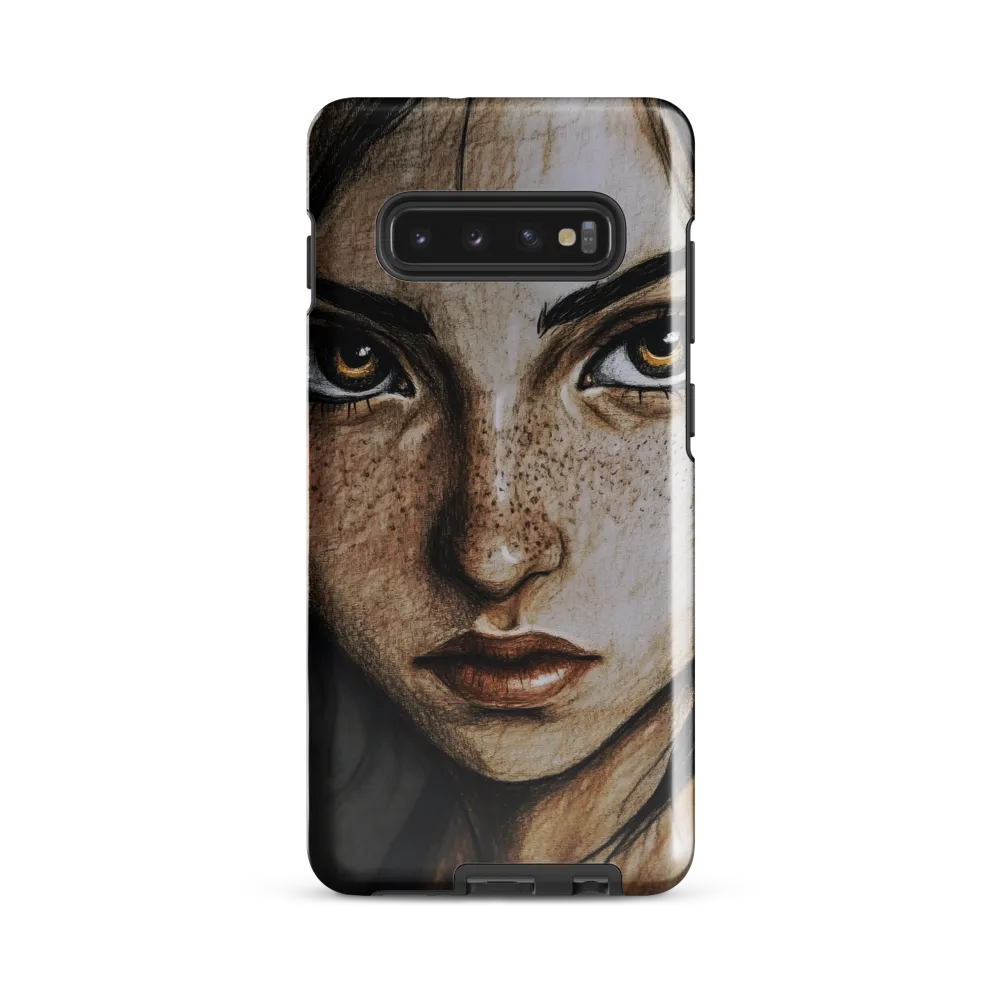 Gaze of Depth | Phone Case |  S10 Plus | Tough Case | Glossy