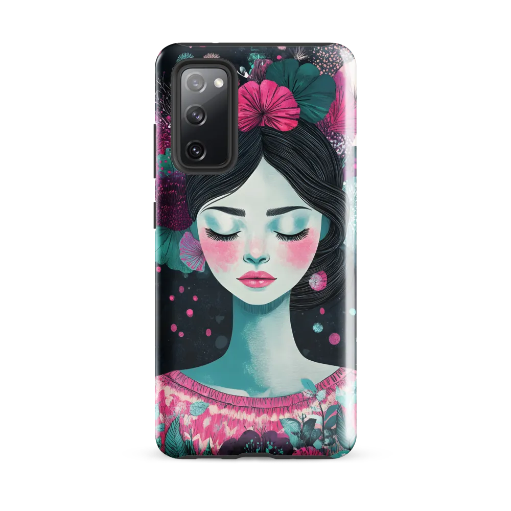 Embrace of Floral Serenity