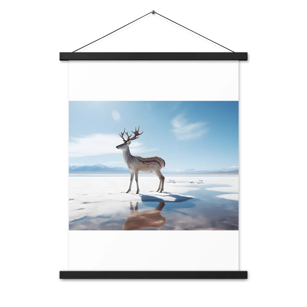 Majesty in Reflection | Poster With Black Wood Hanger | 18″×24″