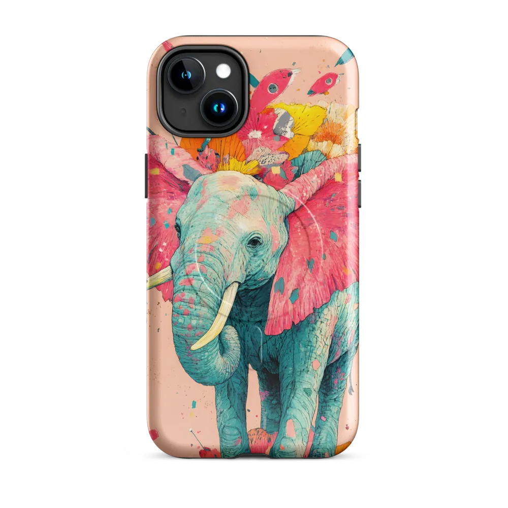Whimsical Elegance: The Floral Elephant