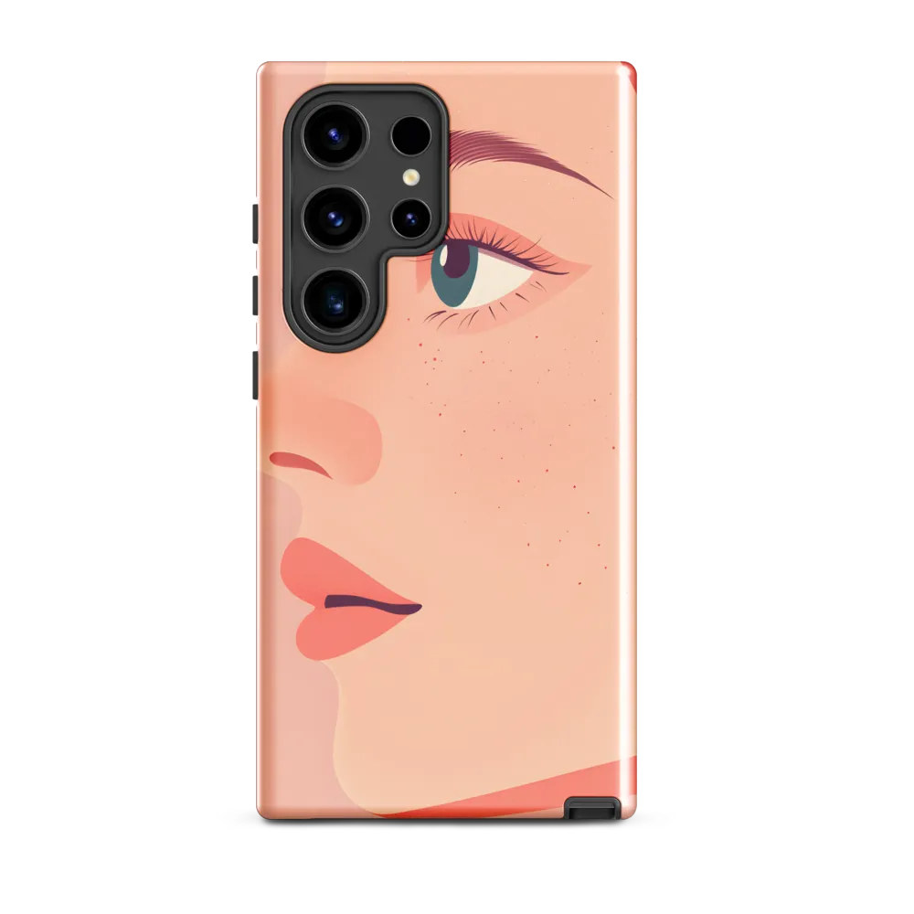 Serenity in Profile | Phone Case |  S24 Ultra | Tough Case | Glossy