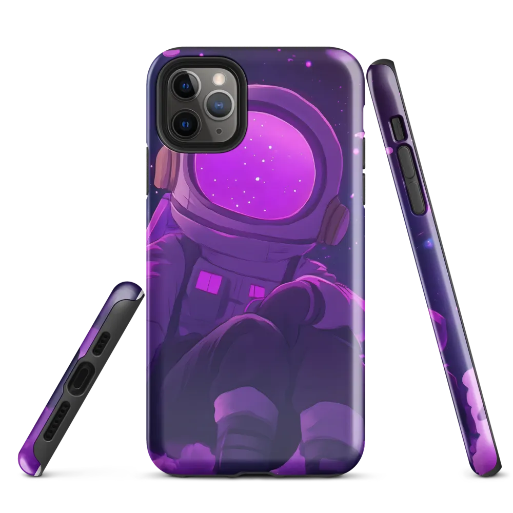 Contemplation in Cosmic Dreams | Phone Case |  11 Pro Max | Tough Case | Glossy