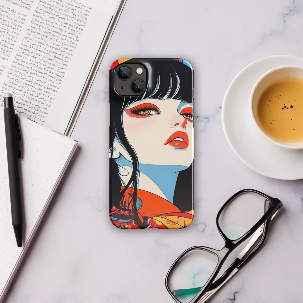 Vibrant Elegance | Phone Case |  14 Plus | Snap Case | Glossy