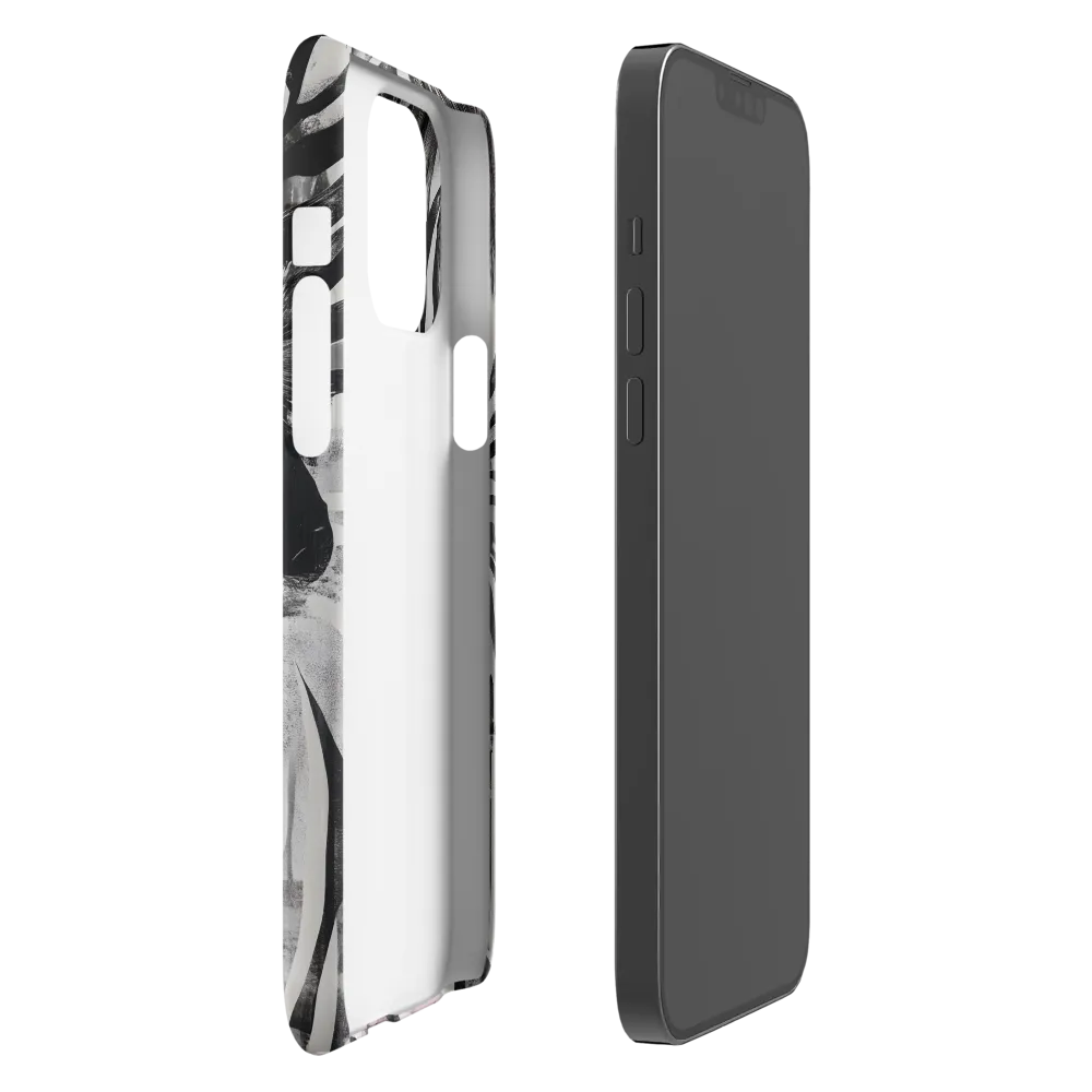 Zebra in the Jungle of Illusions | Phone Case |  13 Pro Max | Snap Case | Matte