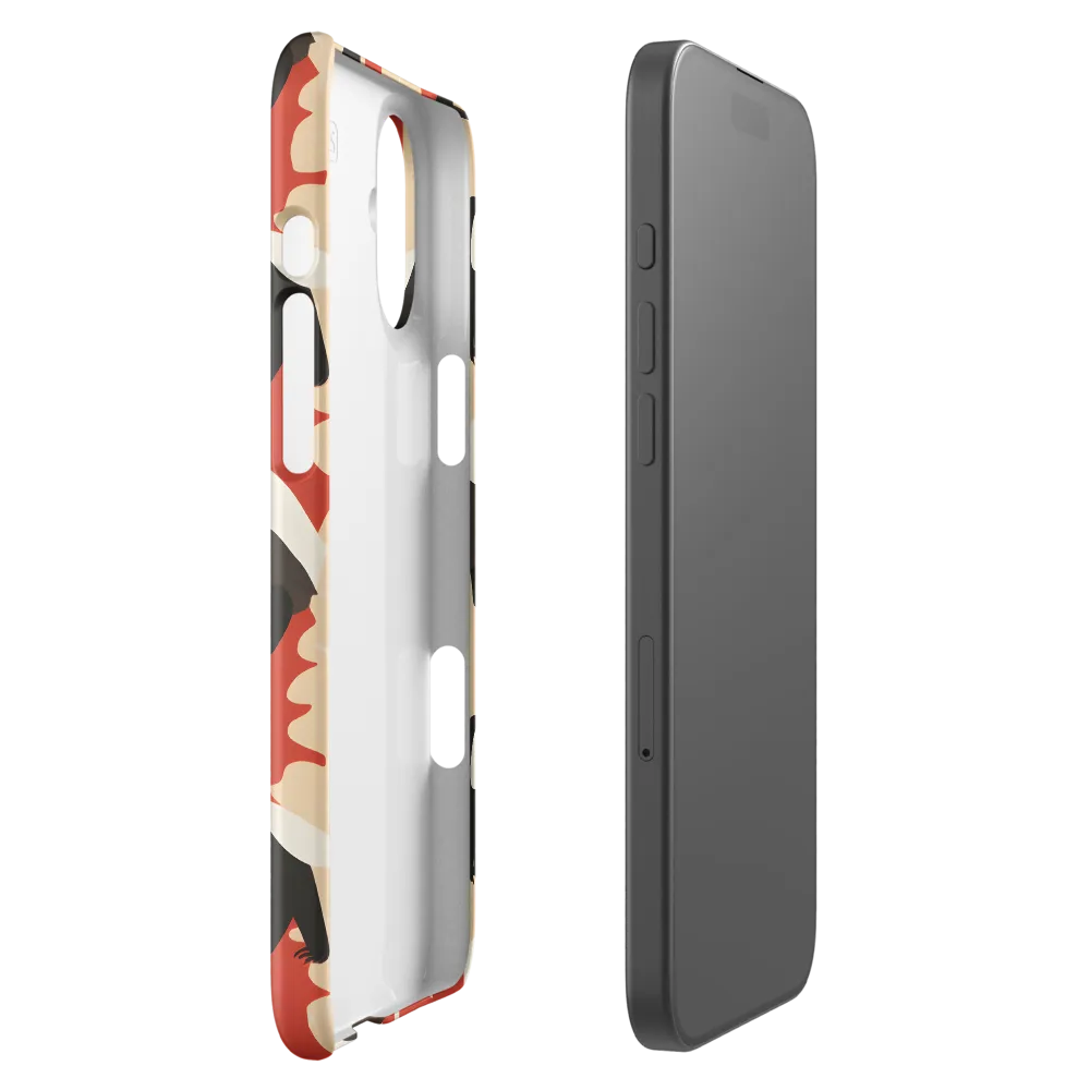 Wildlife Pattern: The Badger Tale | Phone Case |  16 Plus | Snap Case | Glossy