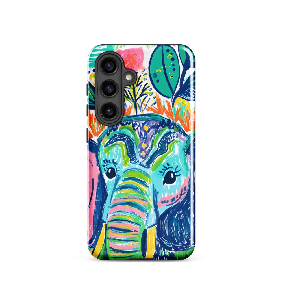 Whimsical Elephant Portrait