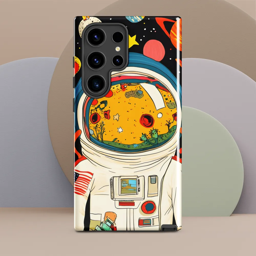 Cosmic Curiosity: Journey Within the Helmet
