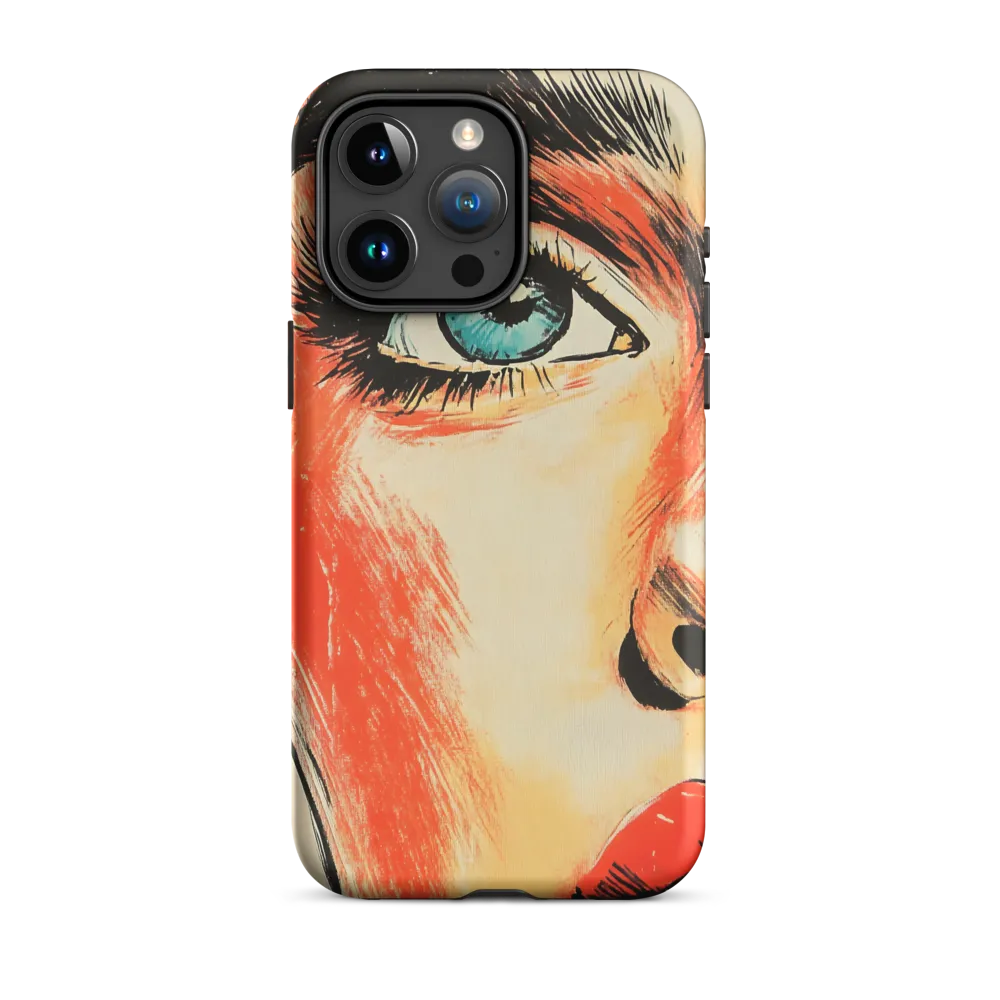 Intense Gaze: A Pop Art Portrait