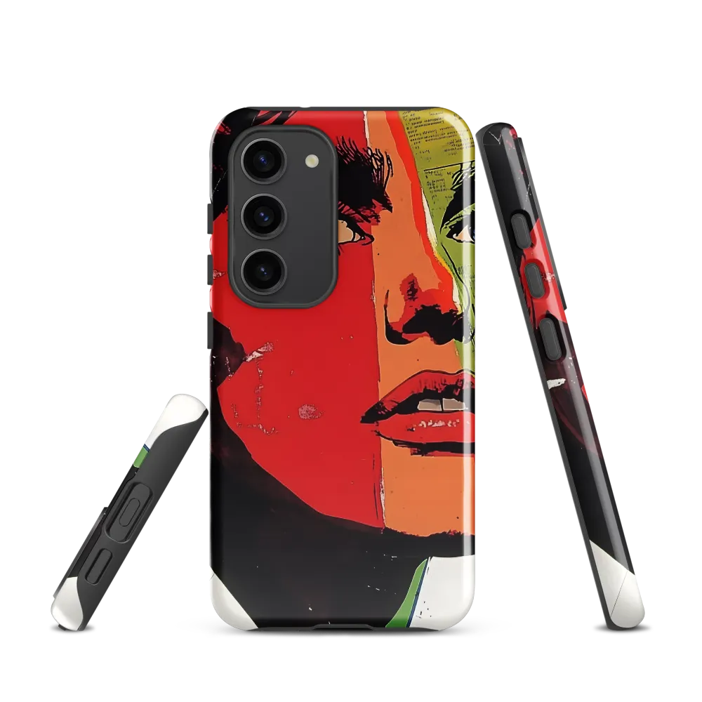 Vibrant Expressions: A Pop Art Portrait