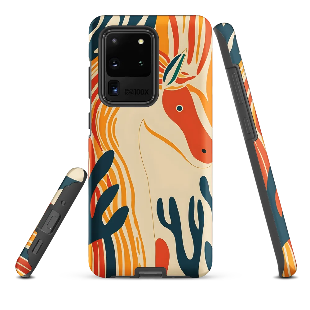 Whimsical Unicorn in a Lush Landscape