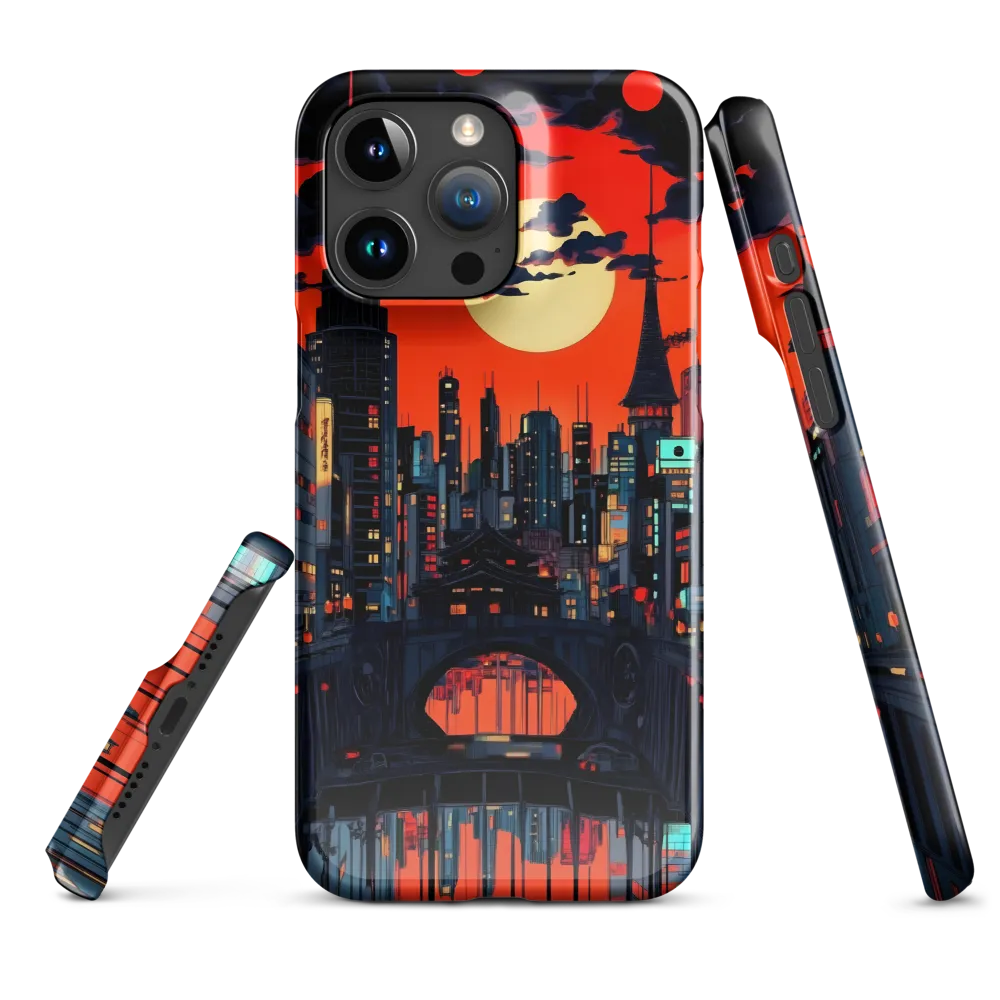 Nightfall in a Neon City
