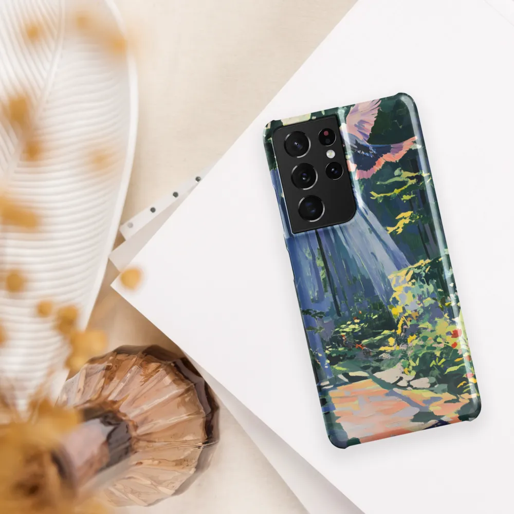 Flight of Light: A Serene Forest