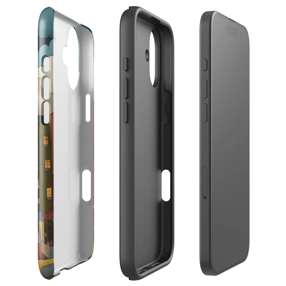 Urban Symphony: A City Awakens at Dusk | Phone Case |  16 Plus | Tough Case | Glossy