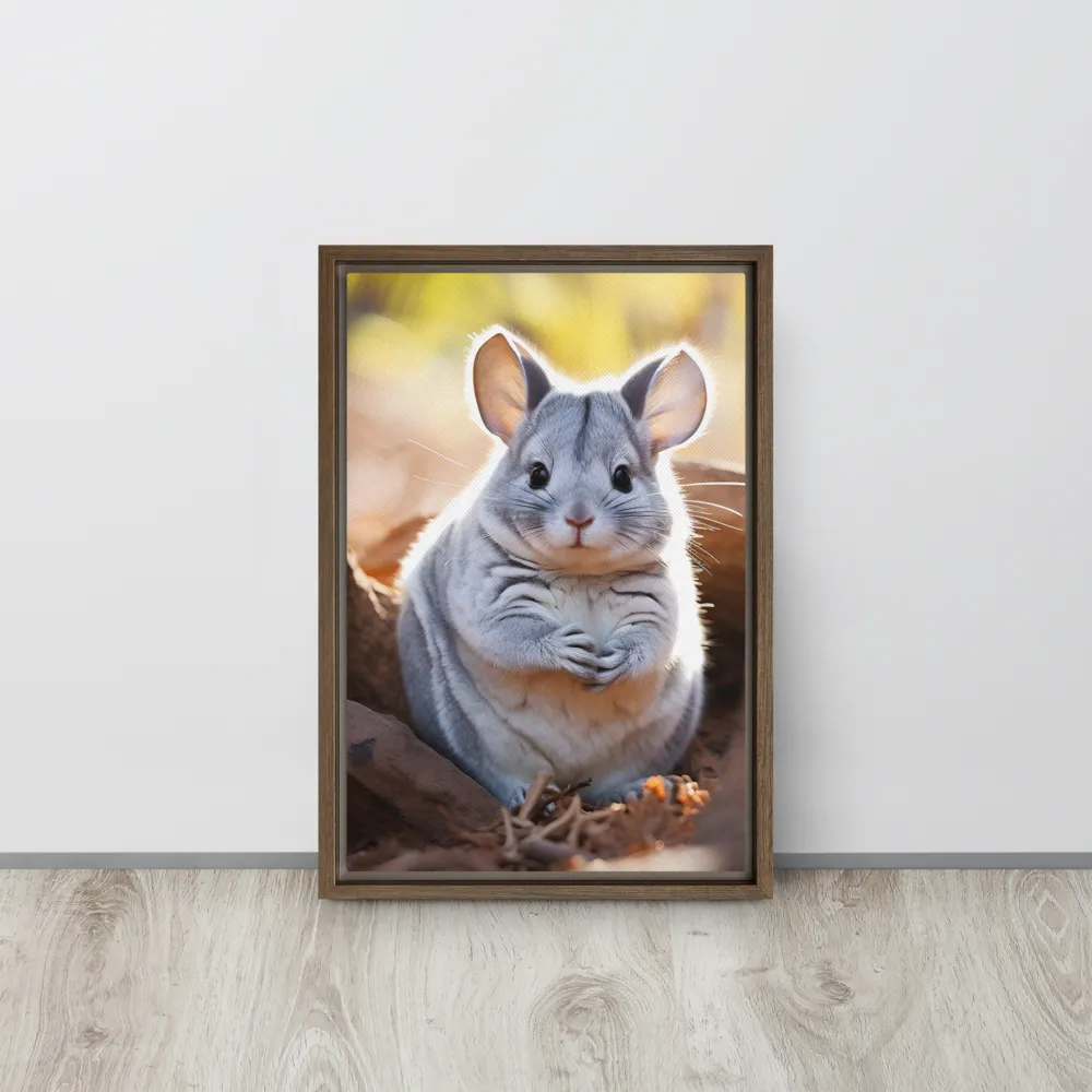 Gentle Whispers of Nature: The Chinchilla