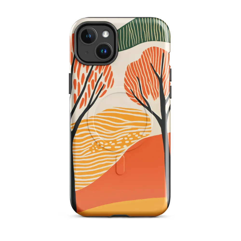 Rhythms of Nature | Phone Case |  14 Plus | MagSafe® Tough Case | Glossy
